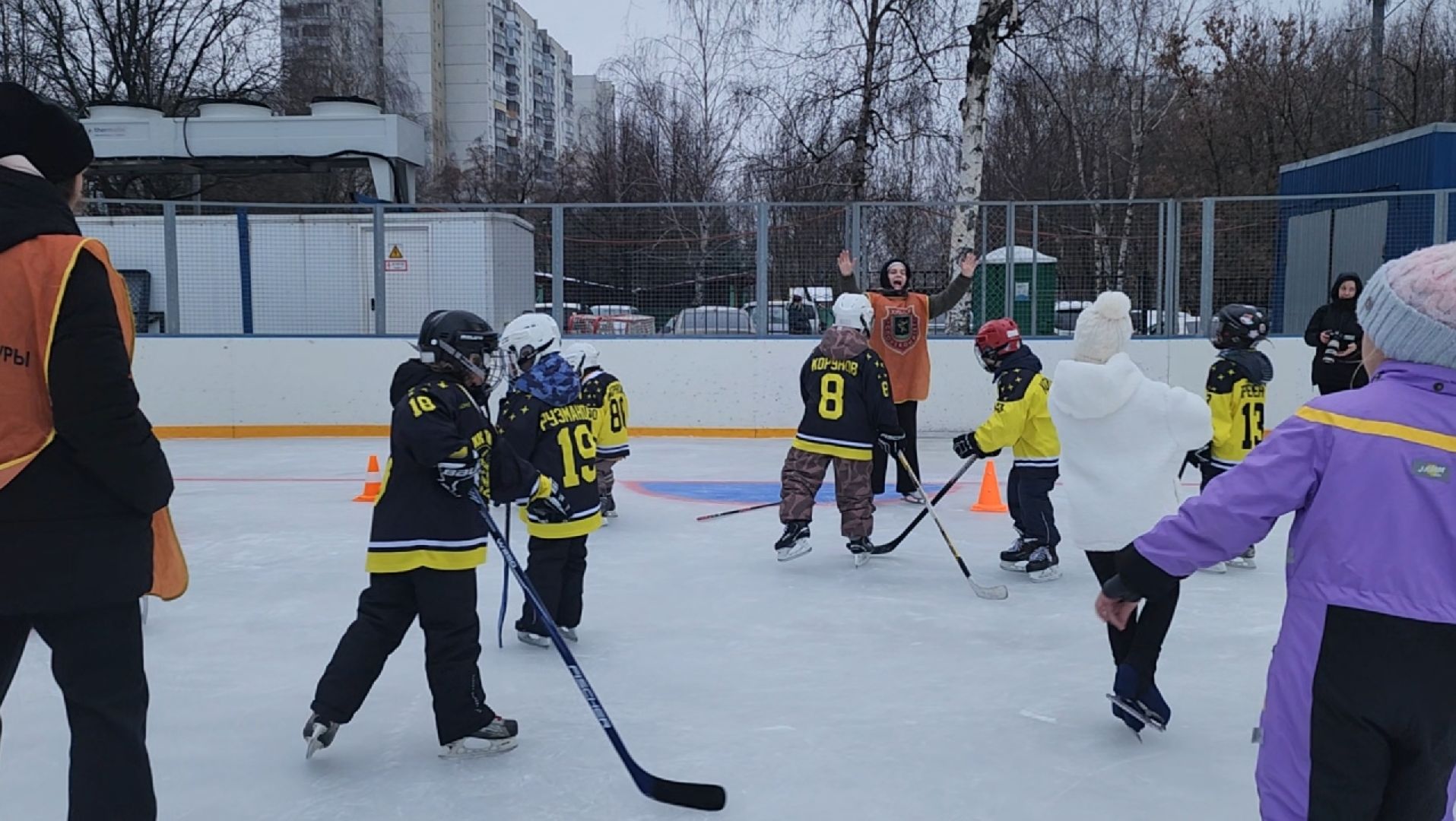 хоккей, фигурное катание, лед, снег, каток,вертикалки,