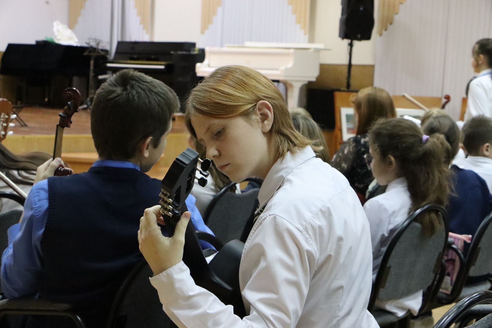 вертикалки, Серебряные Пруды, Культура, зачетный концерт, музыканты, Школа искусств Кившенко,