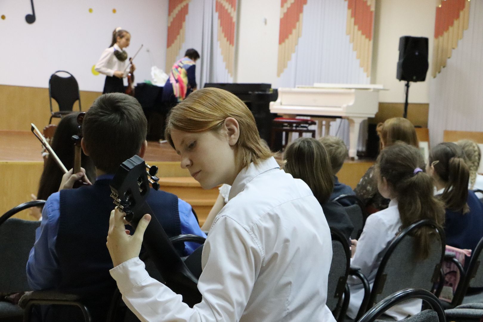 вертикалки, Серебряные Пруды, Культура, зачетный концерт, музыканты, Школа искусств Кившенко,