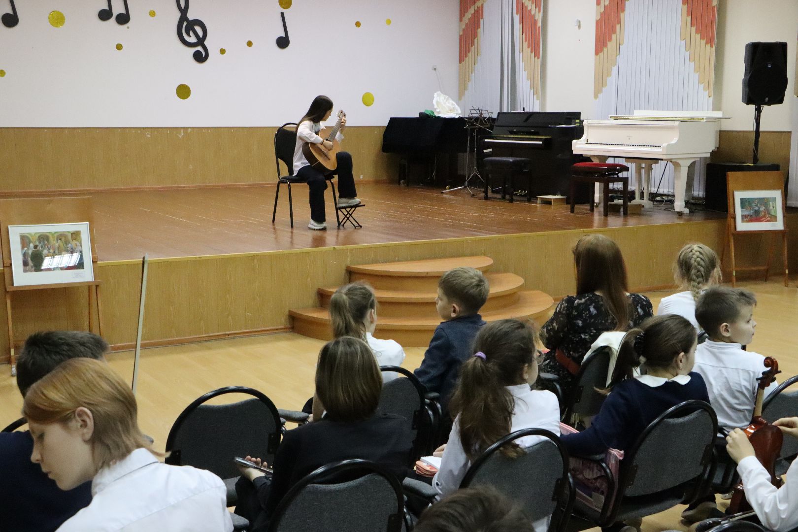 вертикалки, Серебряные Пруды, Культура, зачетный концерт, музыканты, Школа искусств Кившенко,