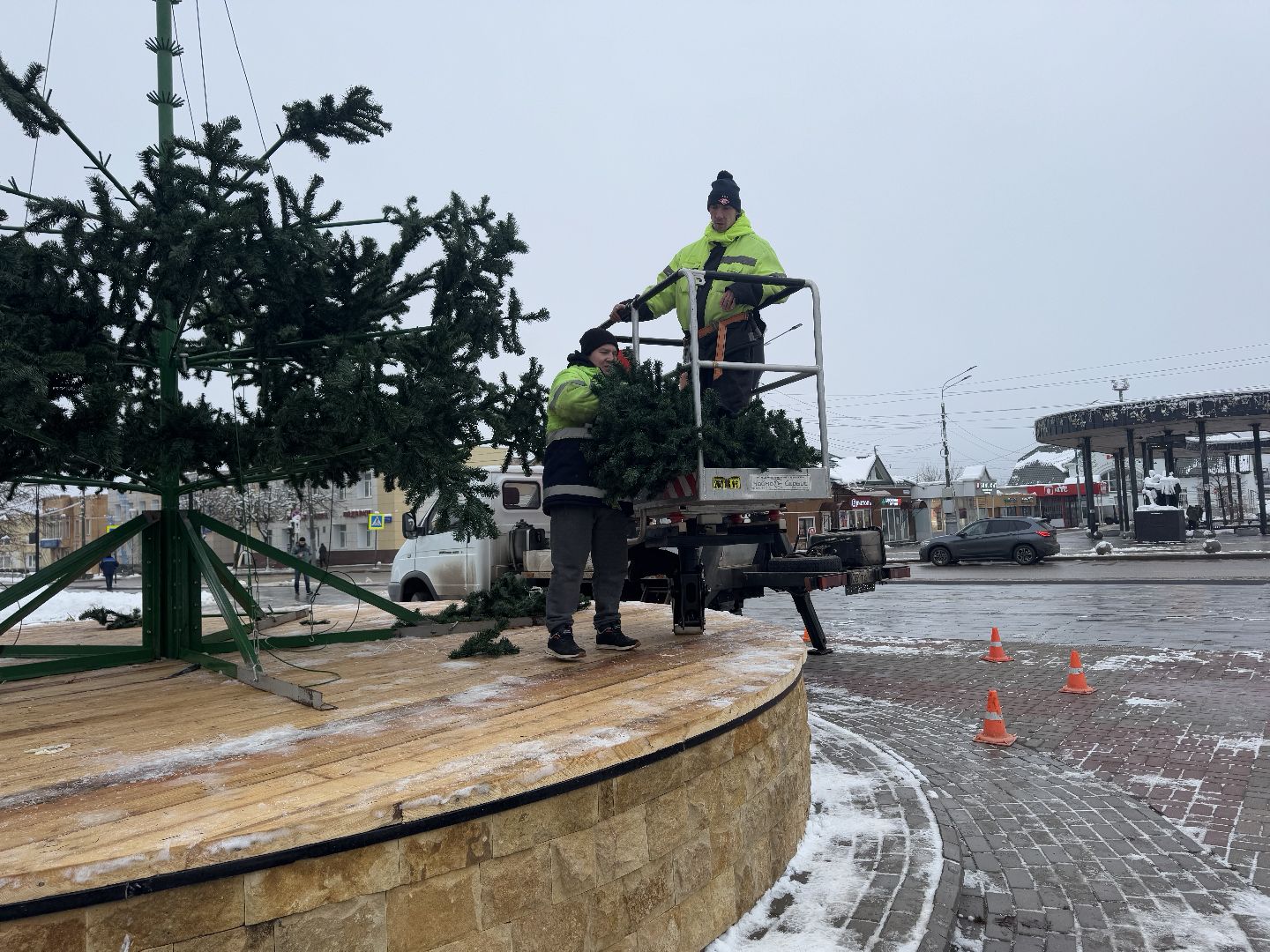 шаховская, ёлка, новогодняя елка, вертикалки,