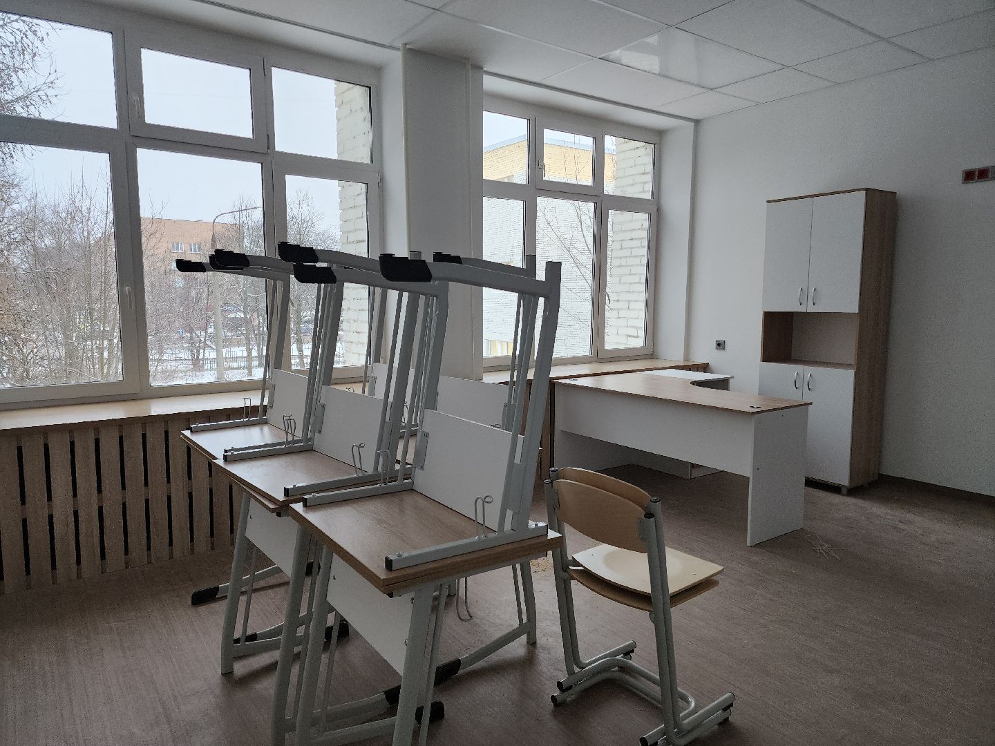 черноголовка, капитальный ремонт школы, образование,