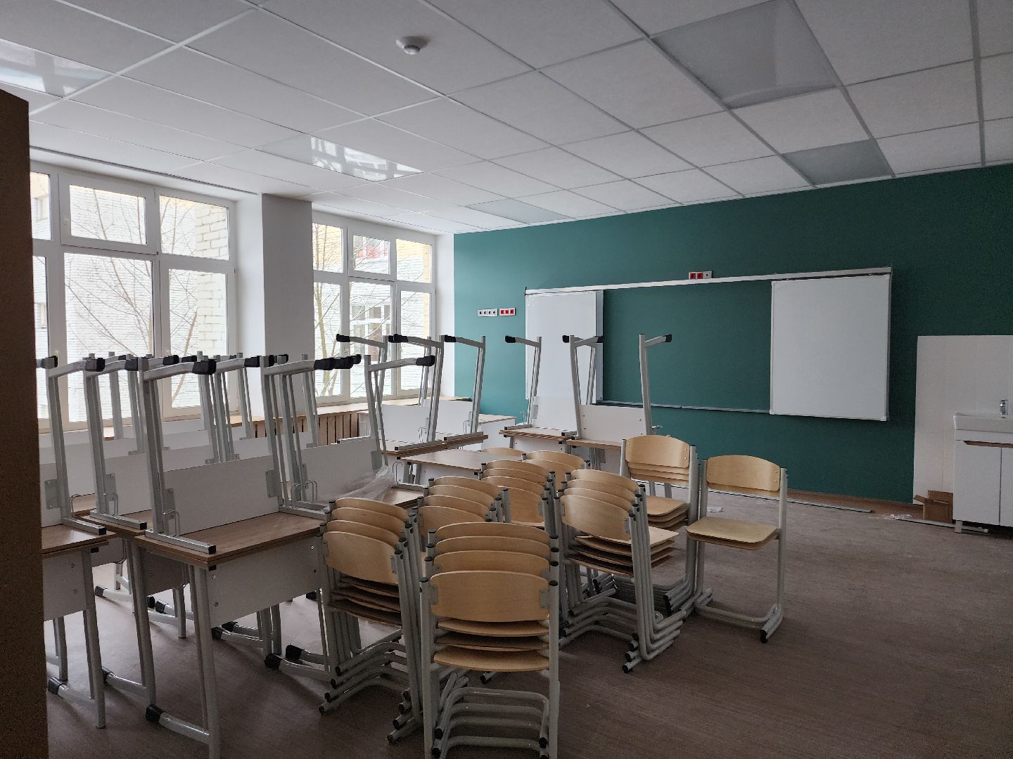 черноголовка, капитальный ремонт школы, образование,