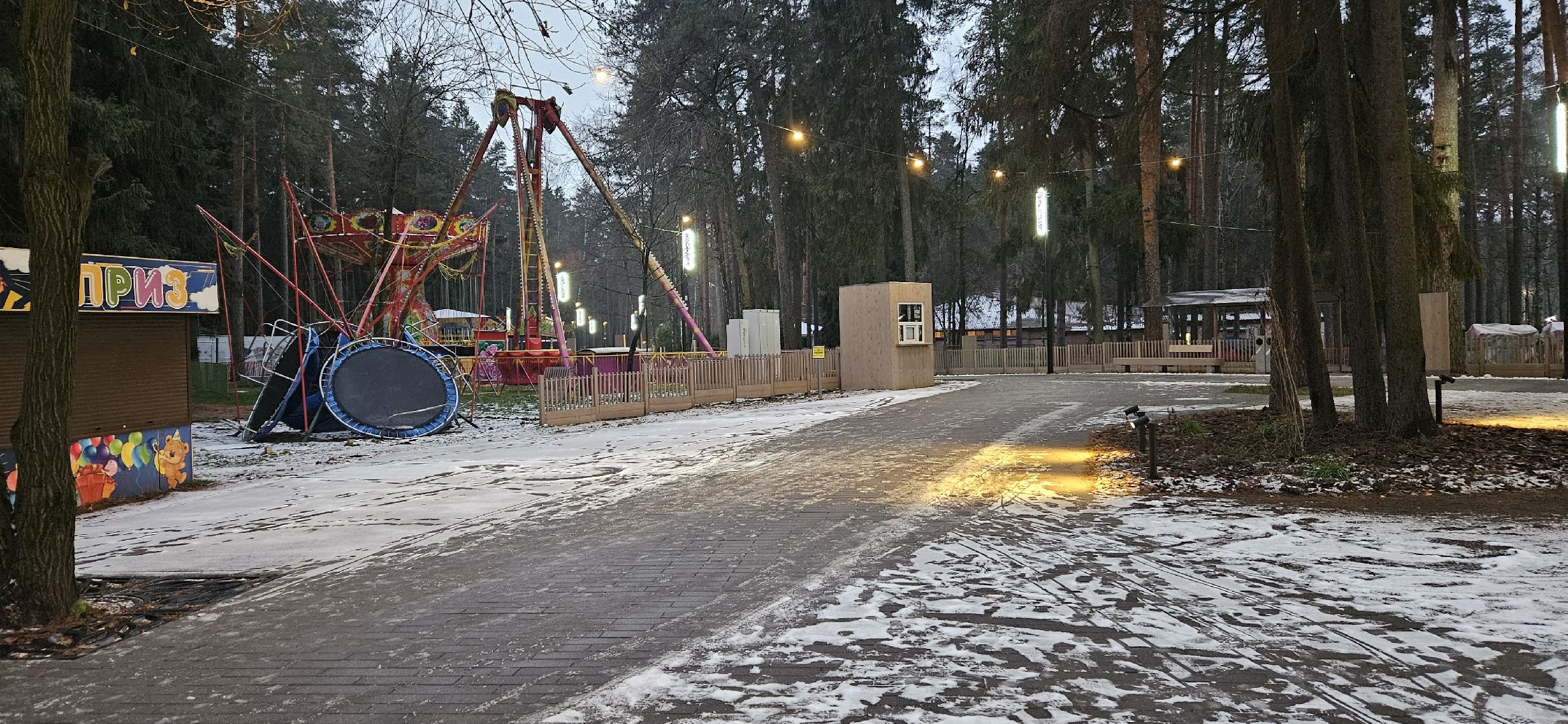 жуковский парк, новый год, Жуковский, вертикалки,