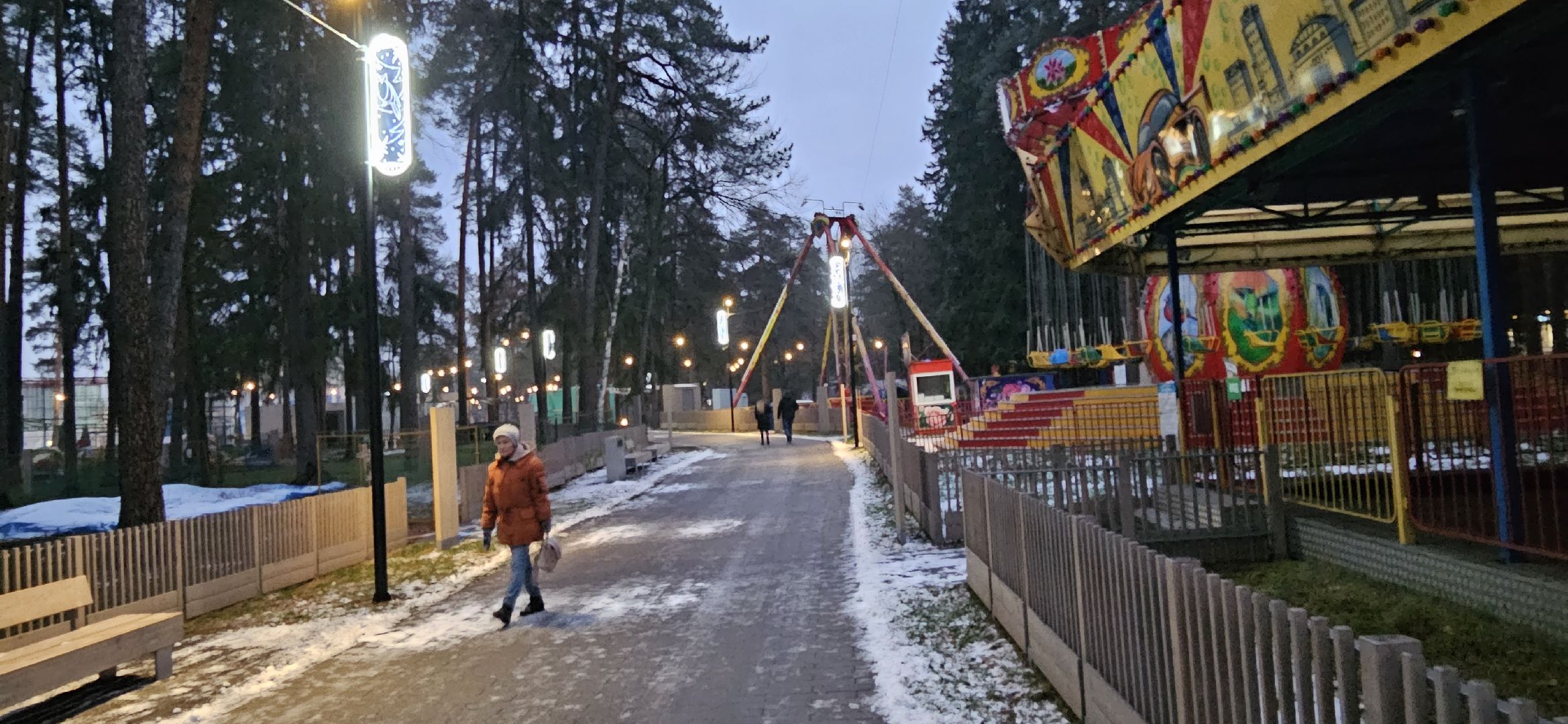 жуковский парк, новый год, Жуковский, вертикалки,