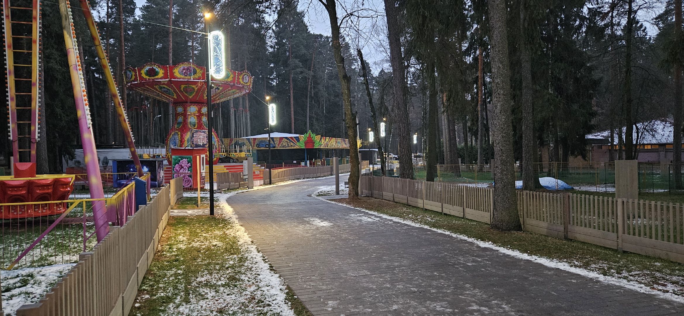 жуковский парк, новый год, Жуковский, вертикалки,