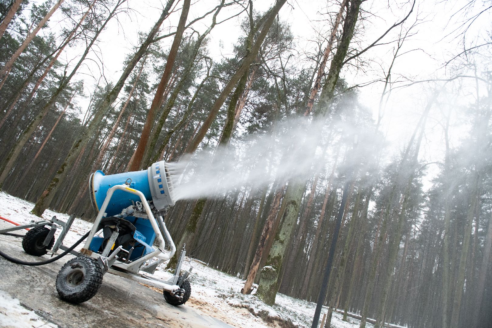 лыткарино, волкуша, лыжная трасса, зимний сезон, вертикалка,