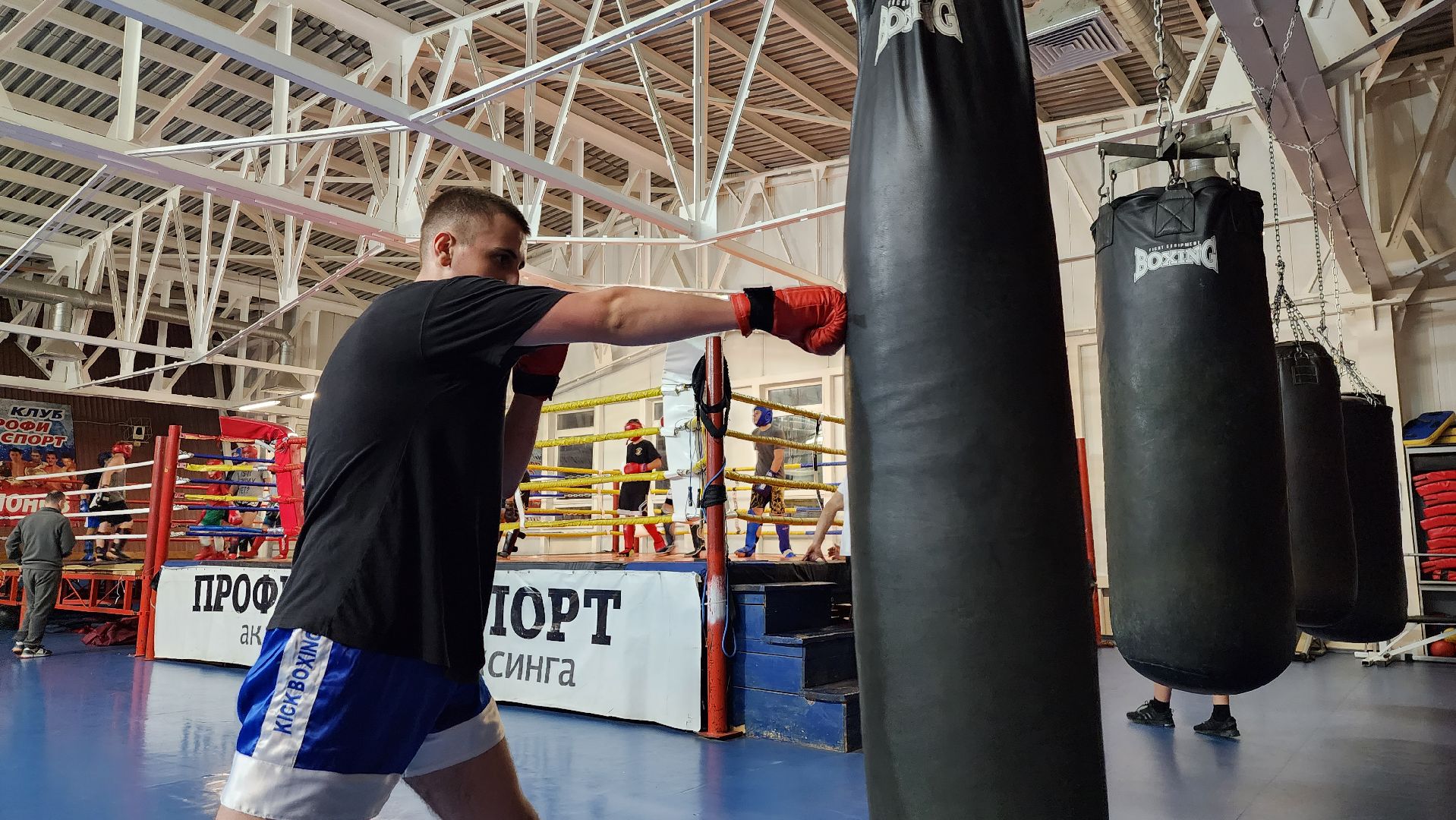 спорт, кикбоксинг, спортивная школа, чемпион,