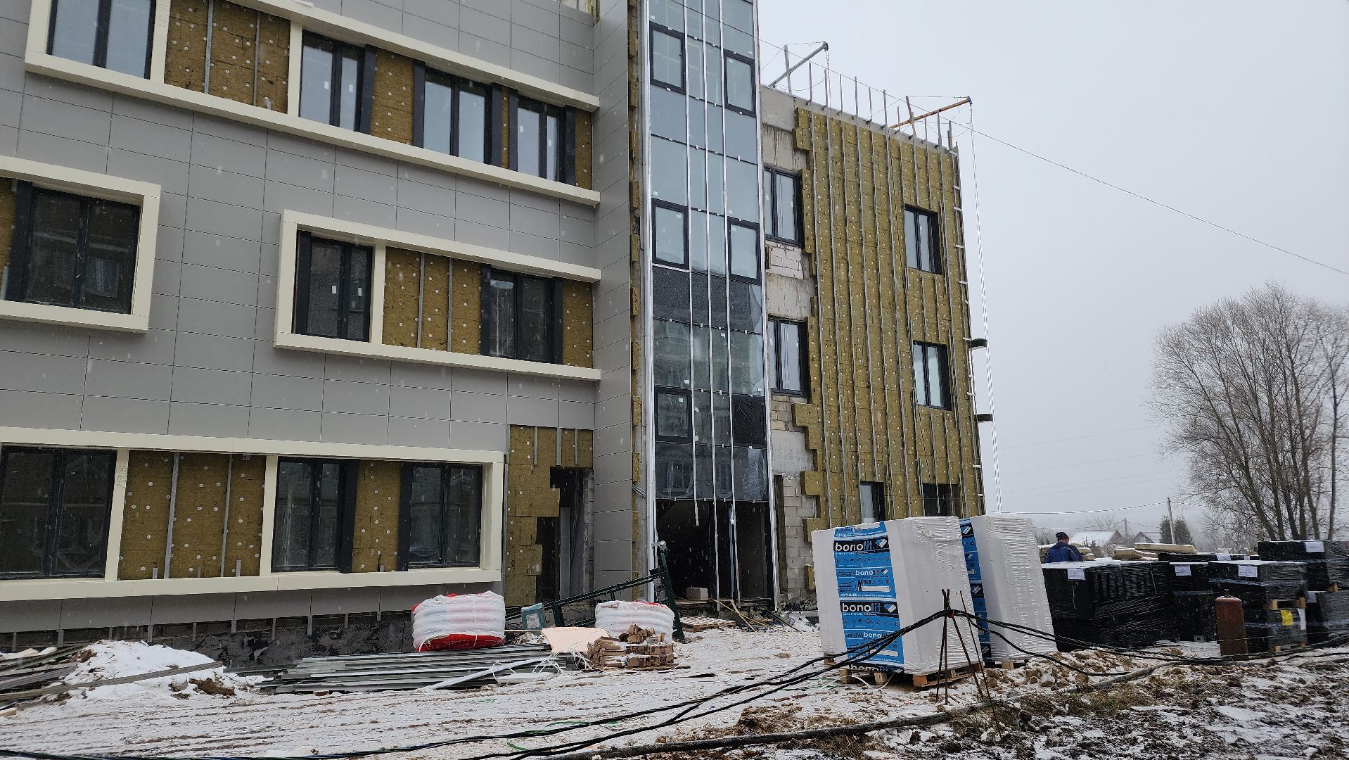 строительство, здравоохранение, поликлиника, Лосино-Петровский, вертикалки,