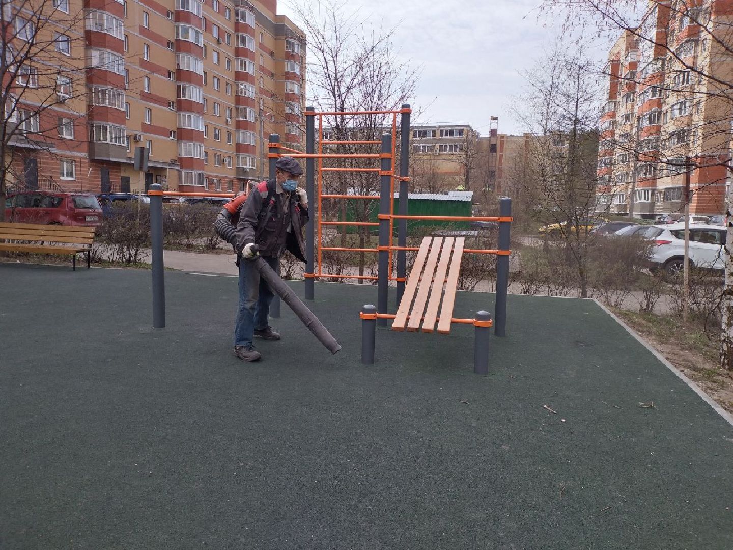 благоустройство, детские площадки, уборка, Лосино-Петровский