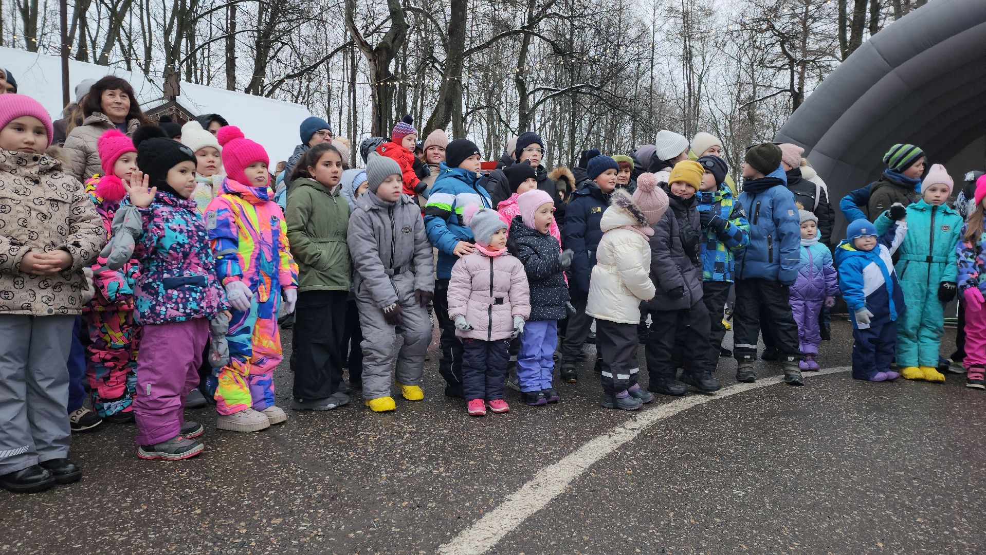 парк, праздник, первый день зимы, резиденция деда мороза, дед мороз, парк городок, руза, рузский городской округ, вертикалки, зима в подмосковье,