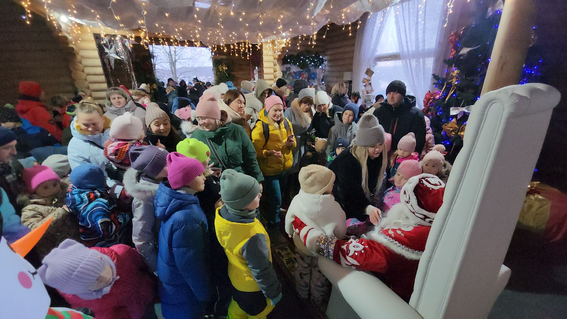 парк, праздник, первый день зимы, резиденция деда мороза, дед мороз, парк городок, руза, рузский городской округ, вертикалки, зима в подмосковье,