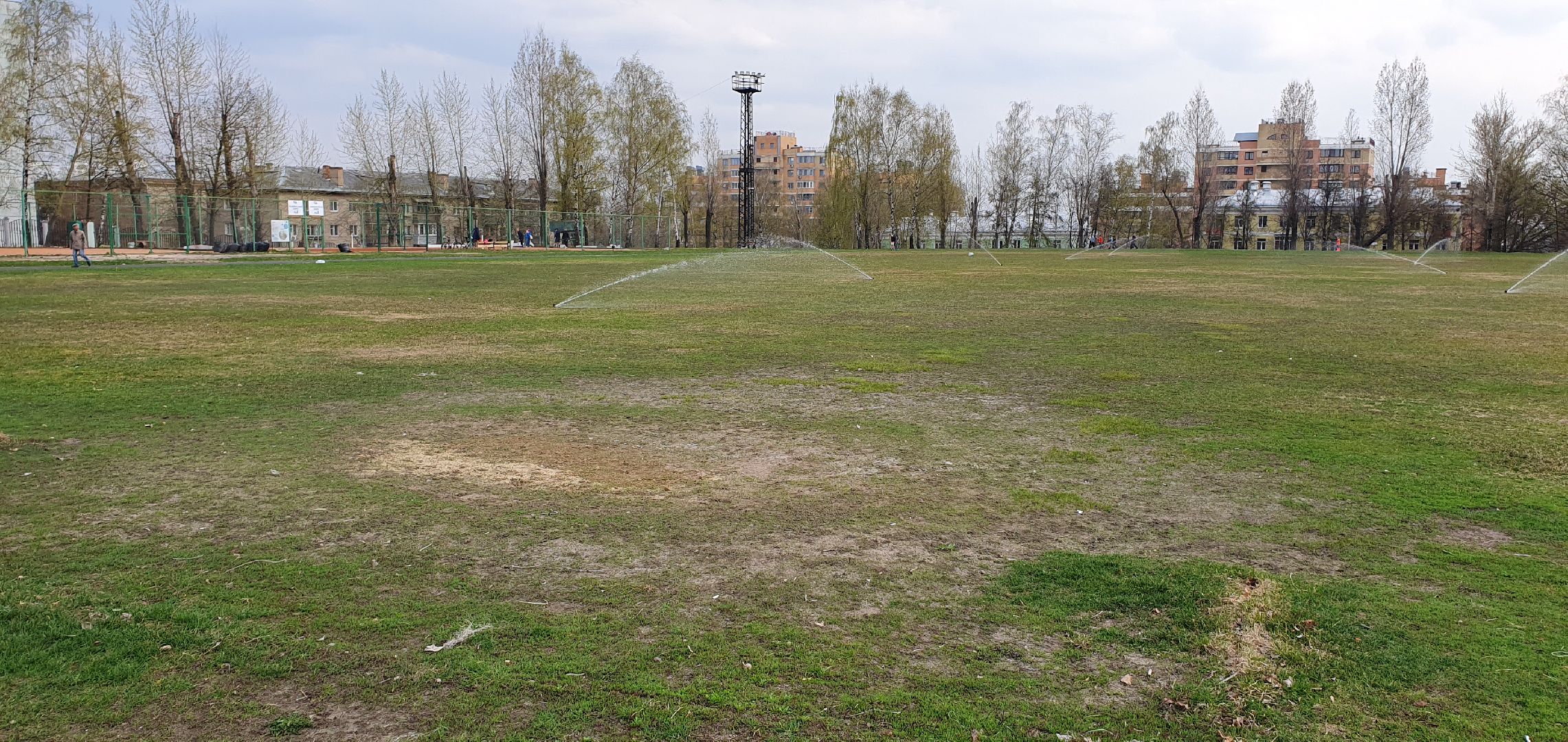 благоустройство, стадион, ремонт, уборка, Дзержинский