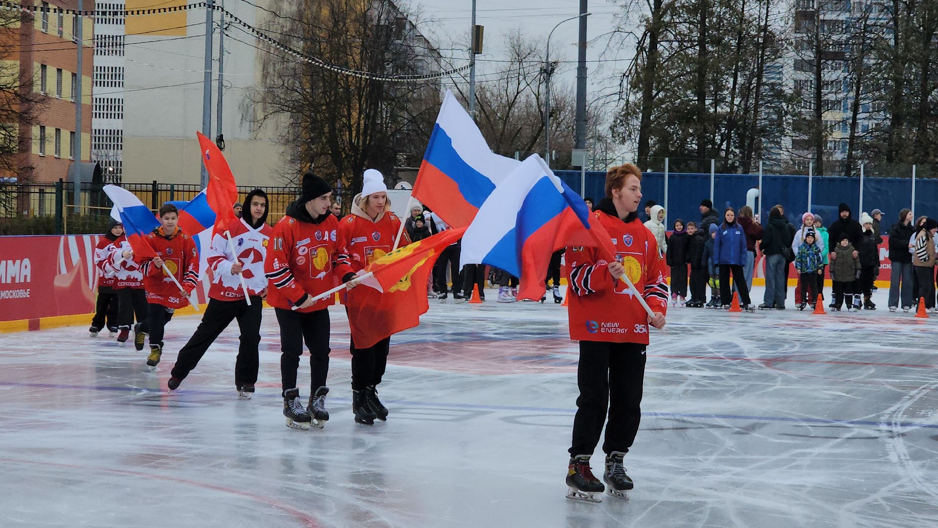 серпухов, зима в подмосковье, парк питомник, ледовый каток, коньки, вертикалки,