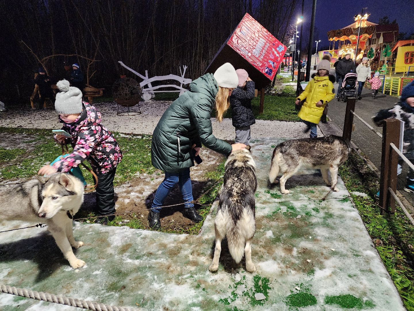 Чехов, парк культуры и отдыха, проект Зима в Подмосковье, открытие нового зимнего сезона, мероприятие Парк зажигает огни, народные гуляния и забавы, праздничная программа, анимация, новогодняя елка, зима в подмосковье, вертикалки,