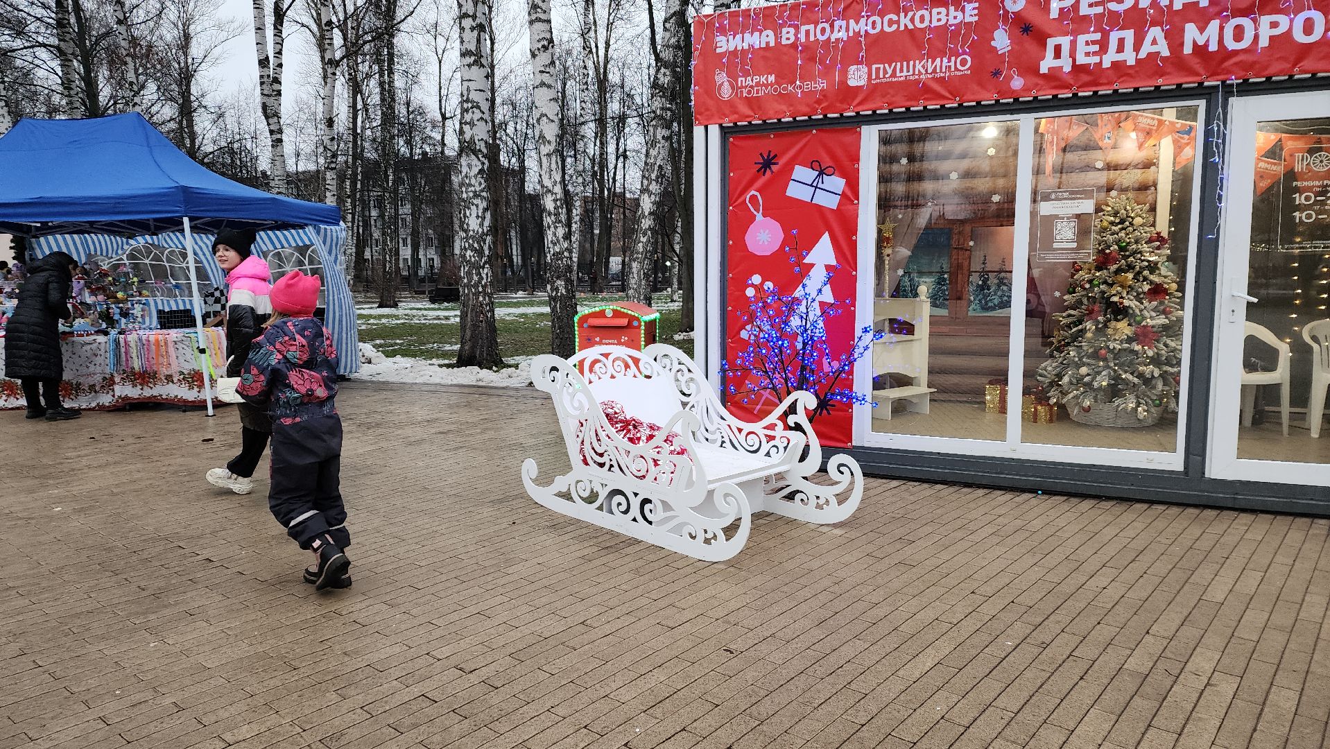 вертикалки, пушкино, центральный парк, почта деда мороза, дети, новогоднее настроение, новогодний подарок, письмо,