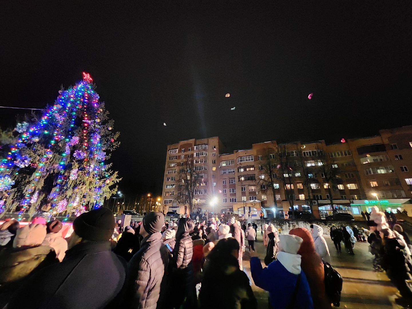 красноармейск, городской округ пушкинский, главная елка, зимний сезон, вертикалки,