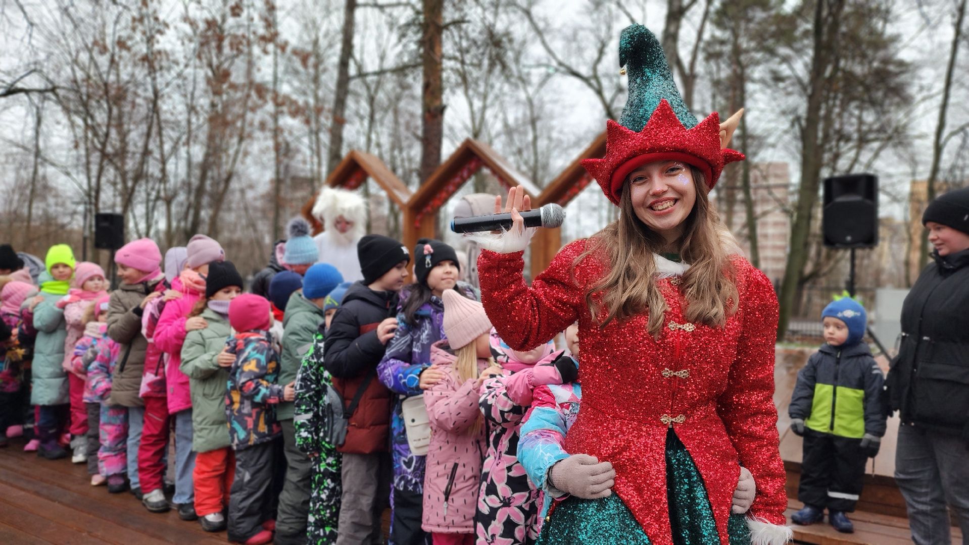 зимний сезон, зима в Подмосковье, парки Подмосковья, Лосино-Петровский, вертикалки,
