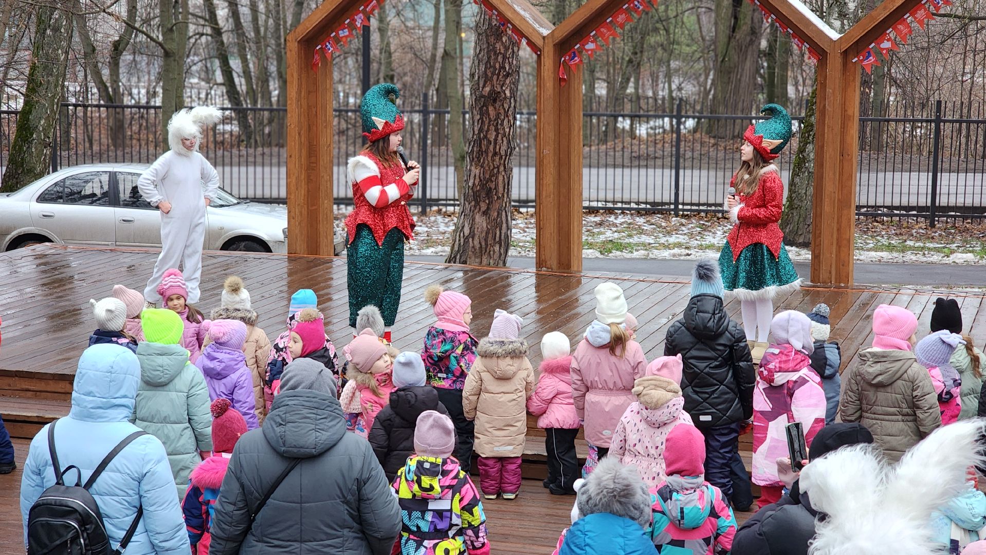 зимний сезон, зима в Подмосковье, парки Подмосковья, Лосино-Петровский, вертикалки,