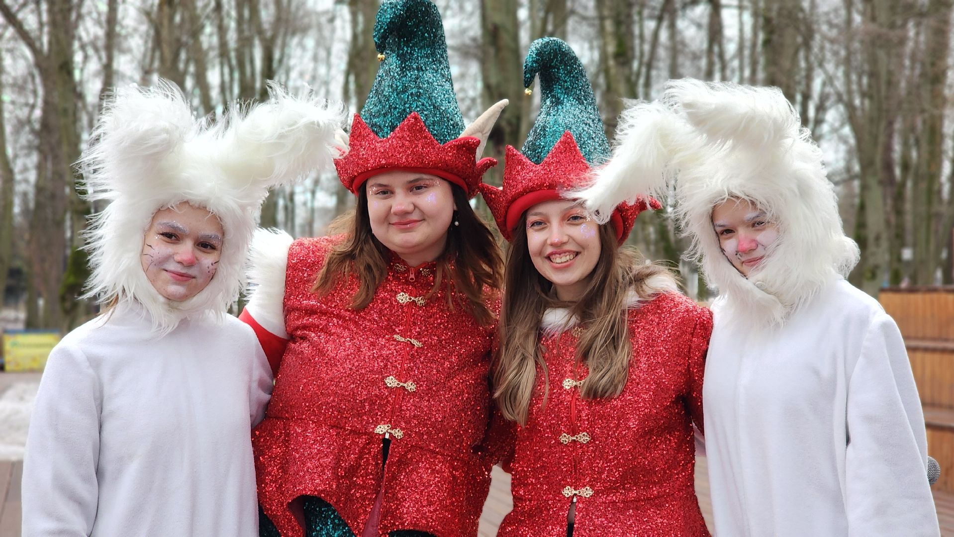 зимний сезон, зима в Подмосковье, парки Подмосковья, Лосино-Петровский, вертикалки,