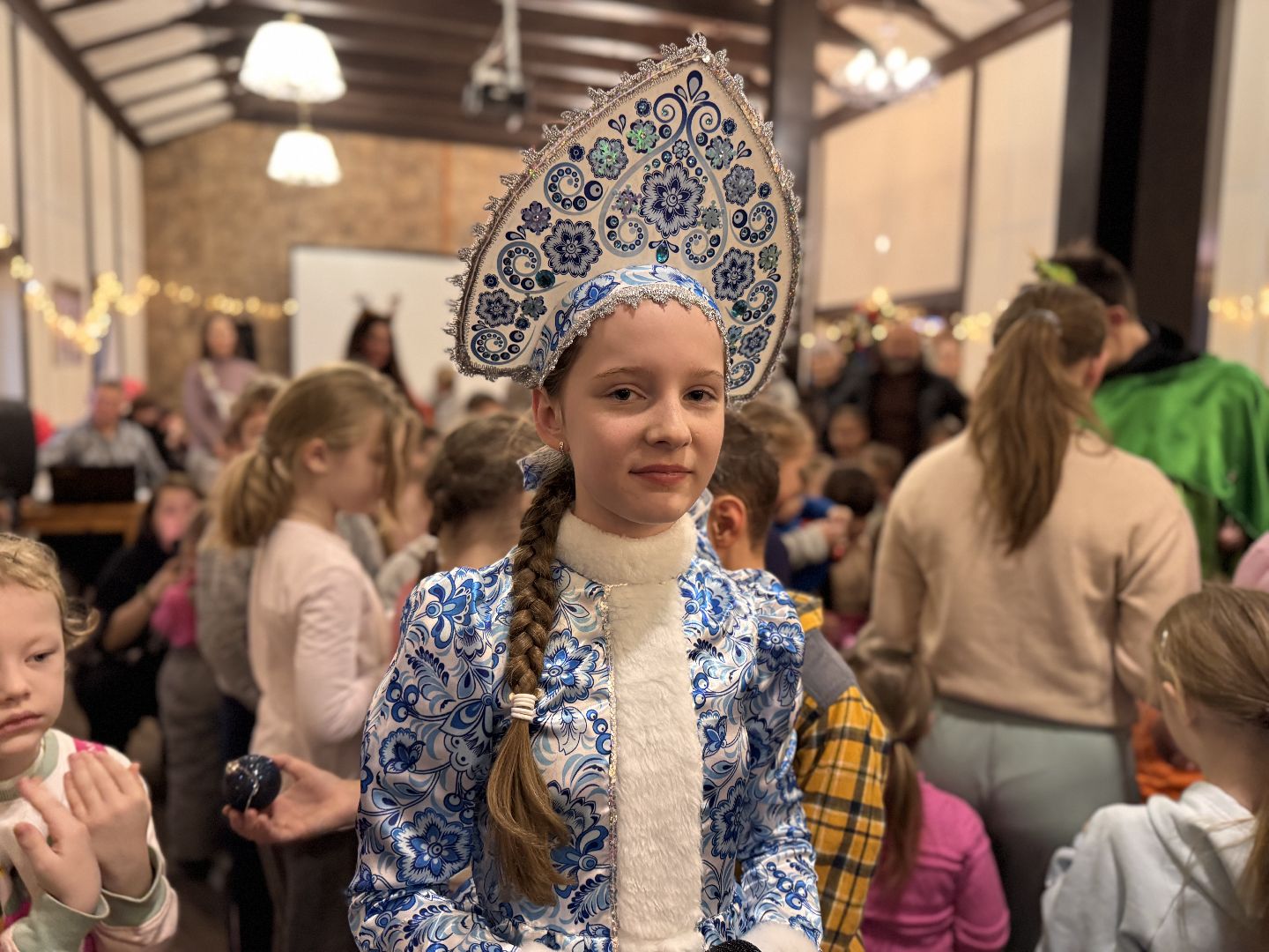 Одинцовский парк, зима в подмосковье, открытие сезона, Вертикалка, дед мороз и снегурочка,