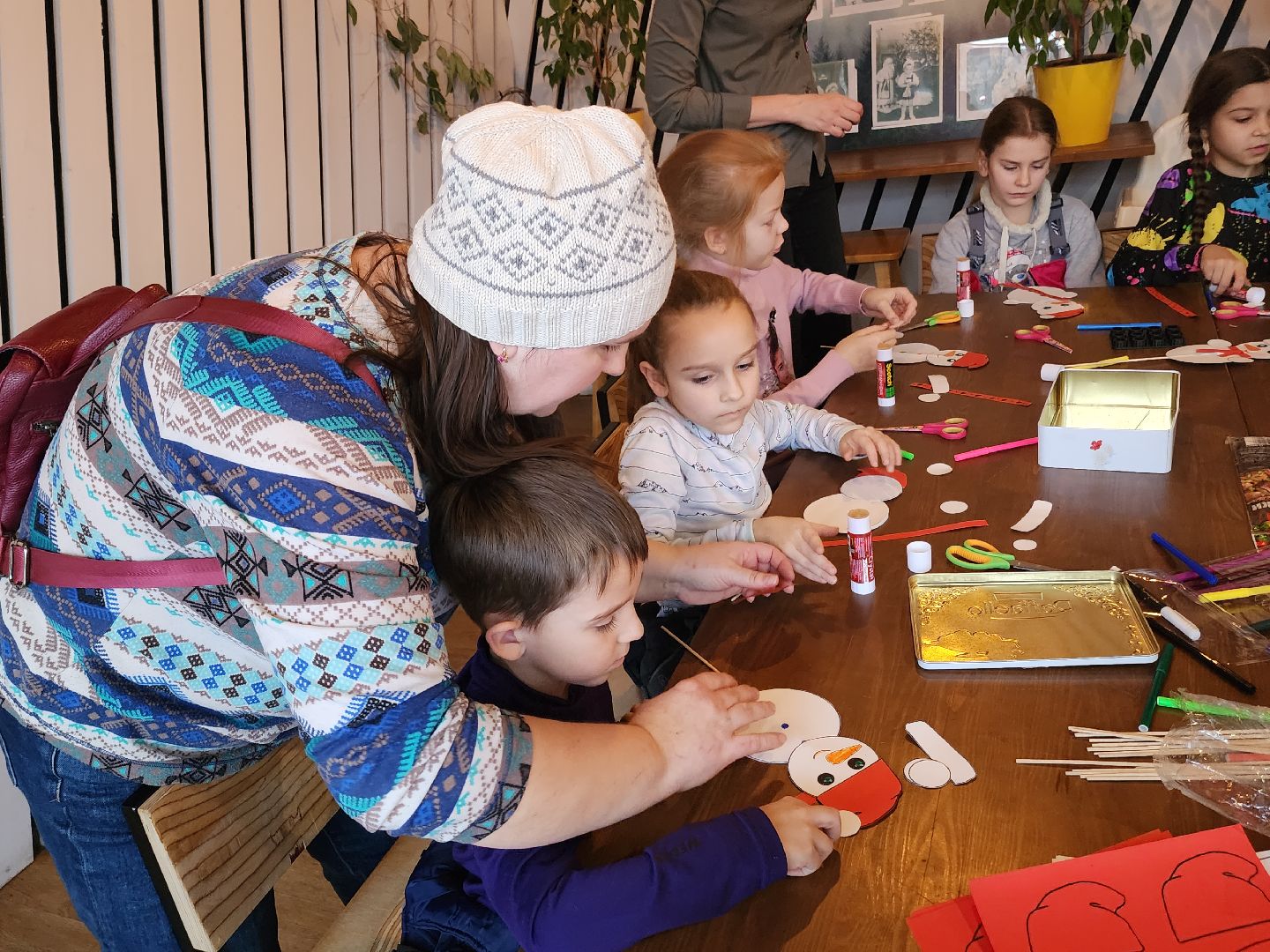 вертикалки, мастер-класс,парк, зима в подмосковье,