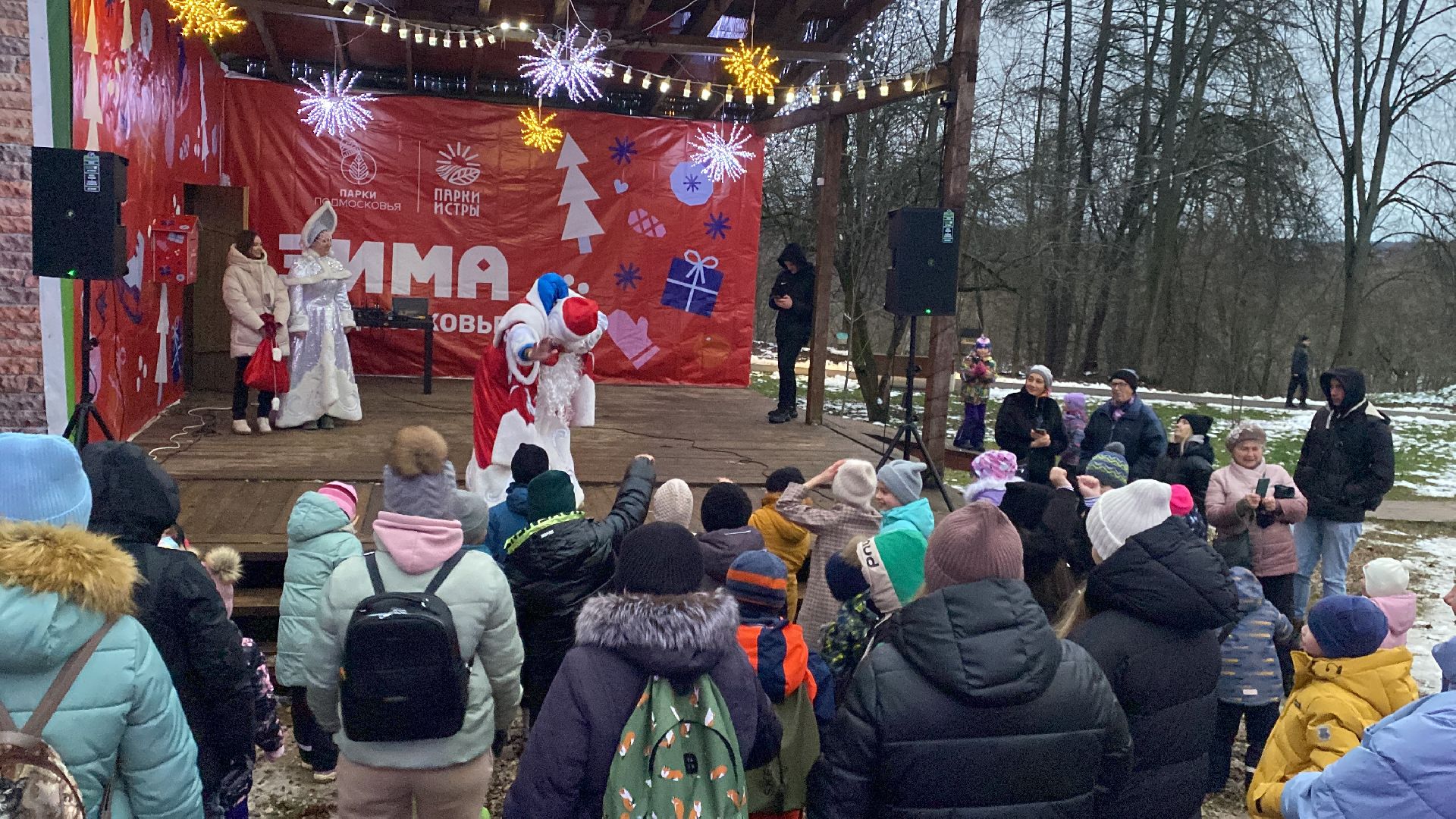 Праздник, парк, вертикалкизима в подмосковье,