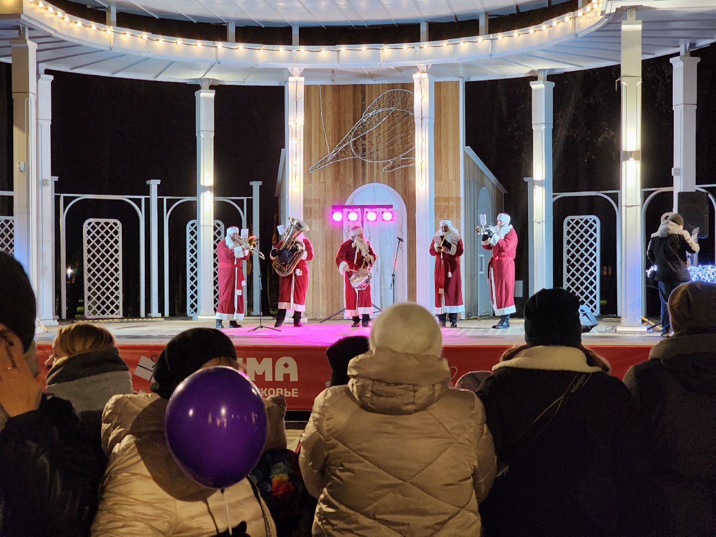 воскресенск, зима в подмосковье, дедушка мороз, вертикалки,