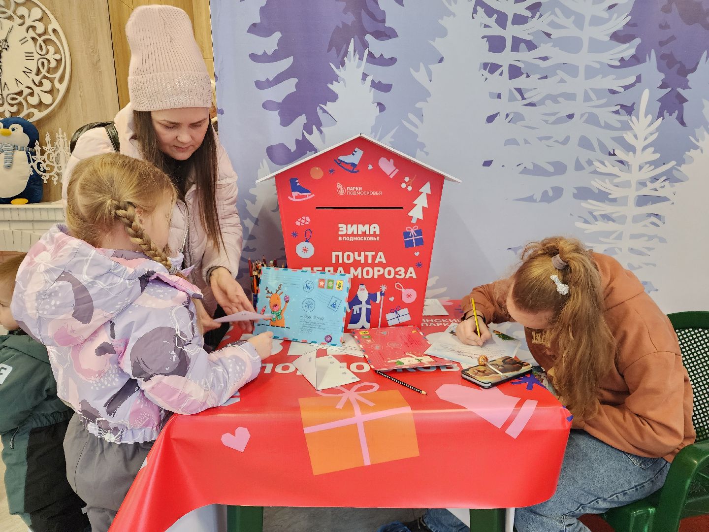 фрязино, вертикалки, резиденция деда мороза, лесопарк, почта деда мороза, новый год,зима в подмосковье,