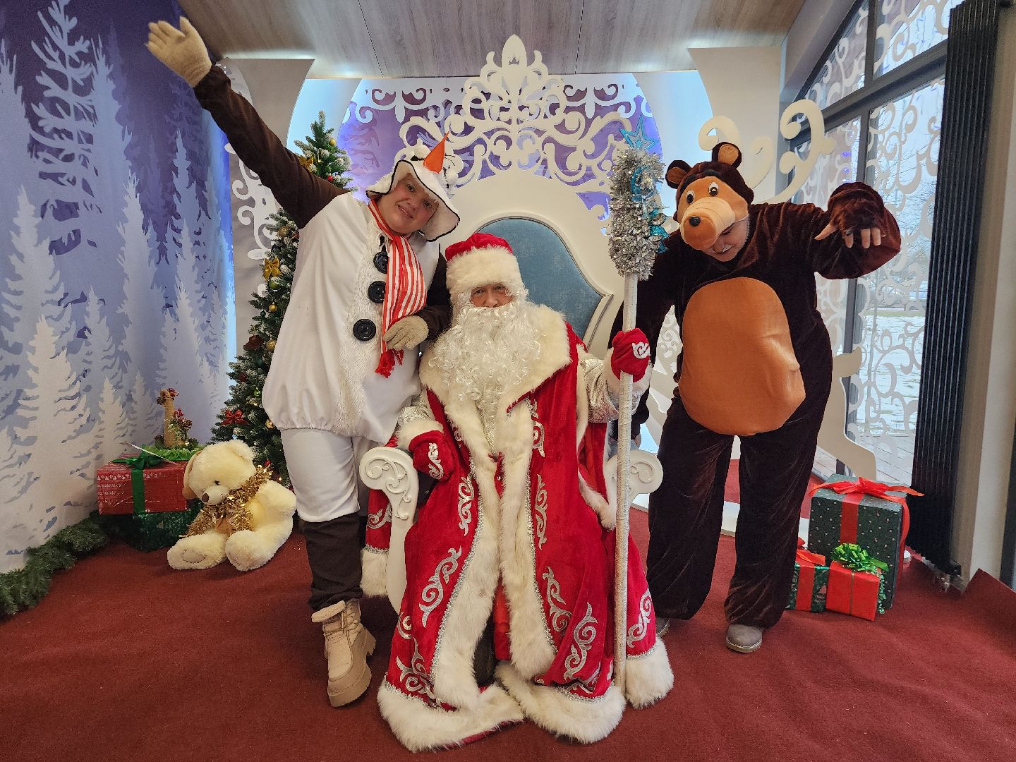 фрязино, вертикалки, резиденция деда мороза, лесопарк, почта деда мороза, новый год,зима в подмосковье,