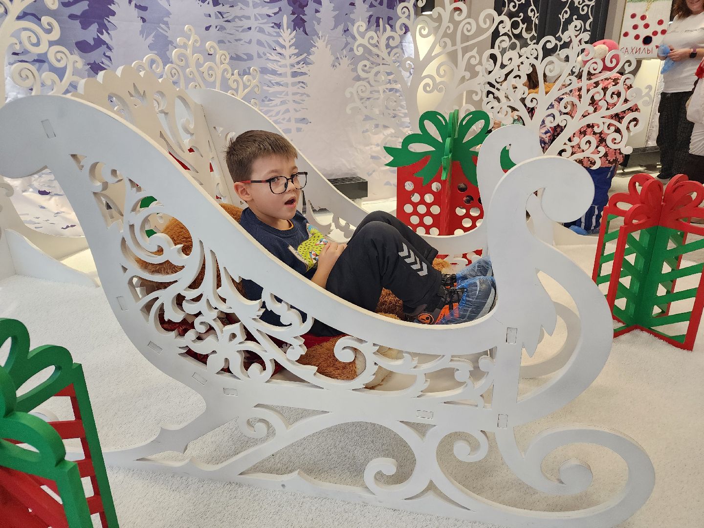 фрязино, вертикалки, резиденция деда мороза, лесопарк, почта деда мороза, новый год,зима в подмосковье,