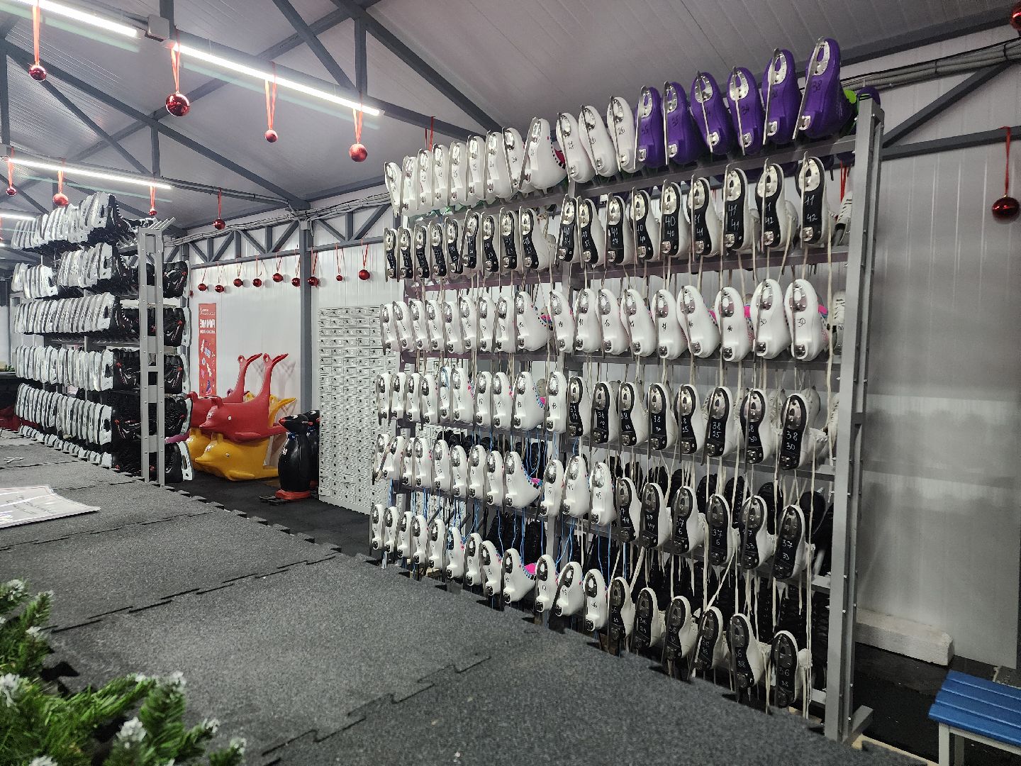 зима в подмосковье, Московская область, Егорьевск, Подмосковье, Каток, каток в парке,