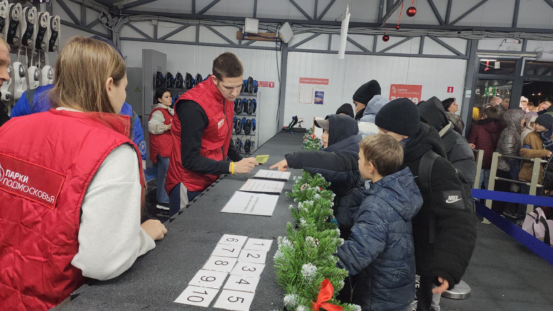 зима в подмосковье, Московская область, Егорьевск, Подмосковье, Каток, каток в парке,