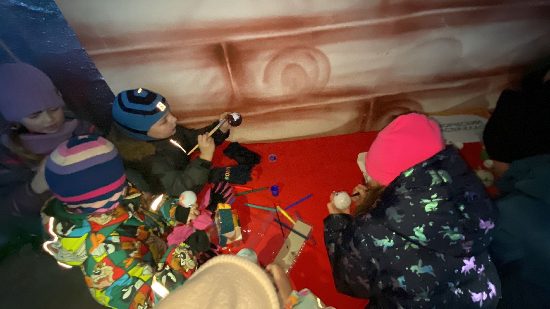 Мастер-класс, Елочные игрушки, Парк, Праздник, зима в подмосковье, вертикалки,