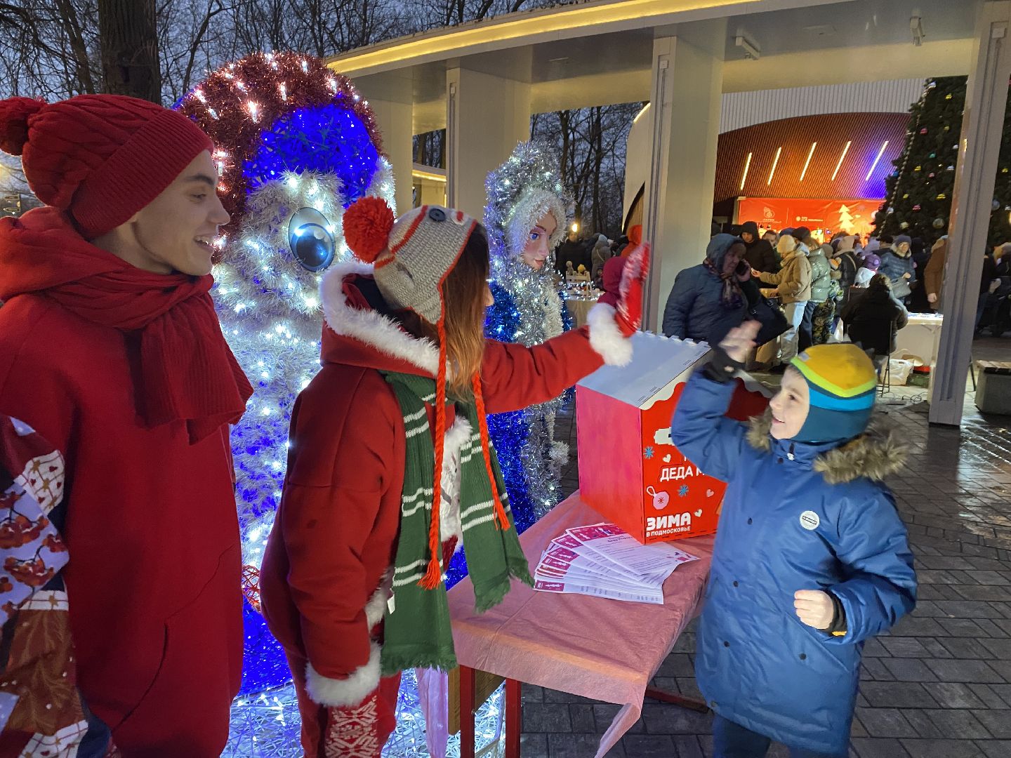 подольск, праздник, парк талалихина, почта деда мороза, вертикалки,