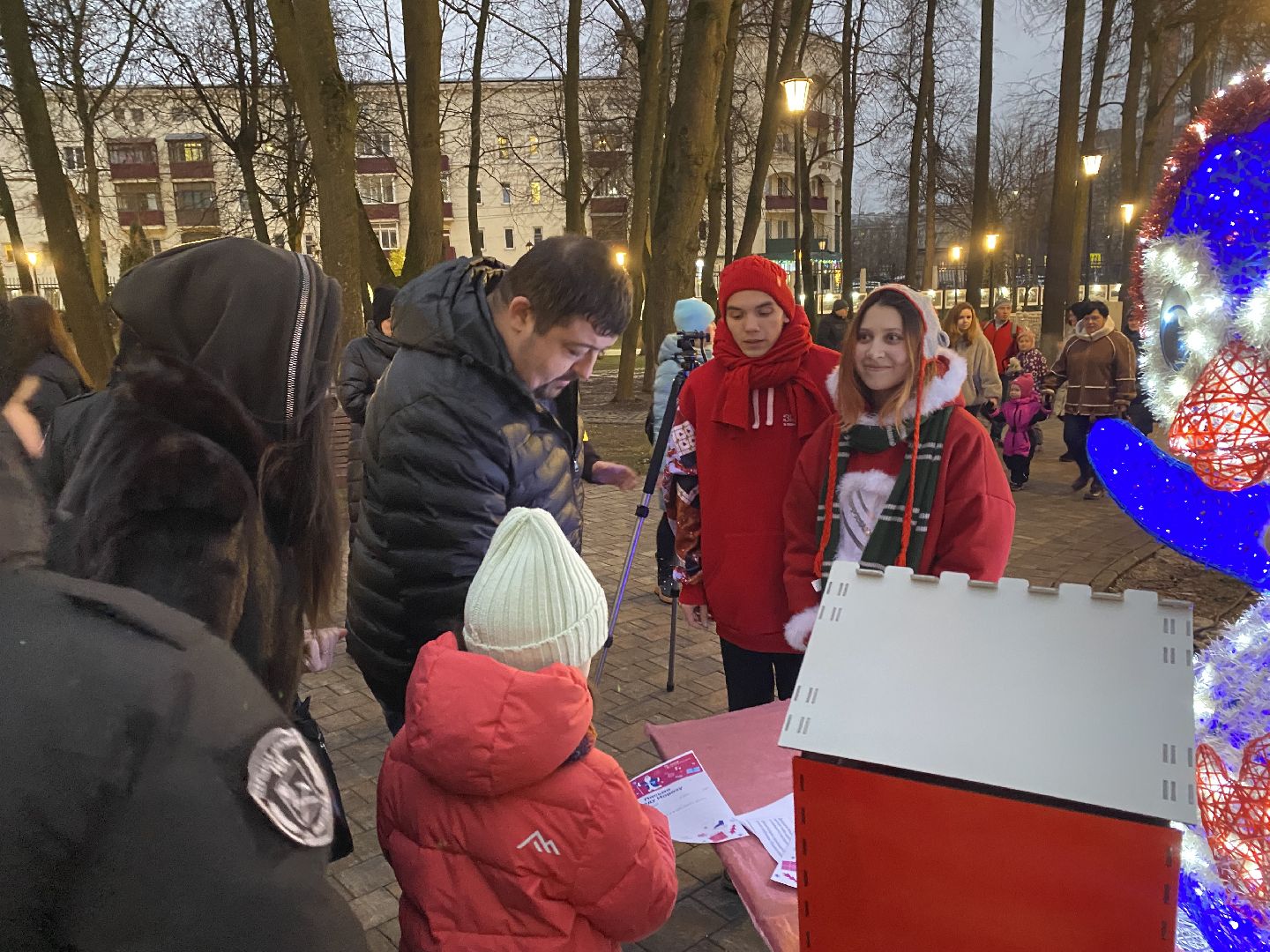 подольск, праздник, парк талалихина, почта деда мороза, вертикалки,