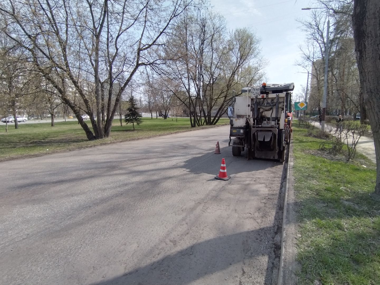 ремонт дорог, Мытищи, Минтранс, Олимпийский проспект, Силикатная