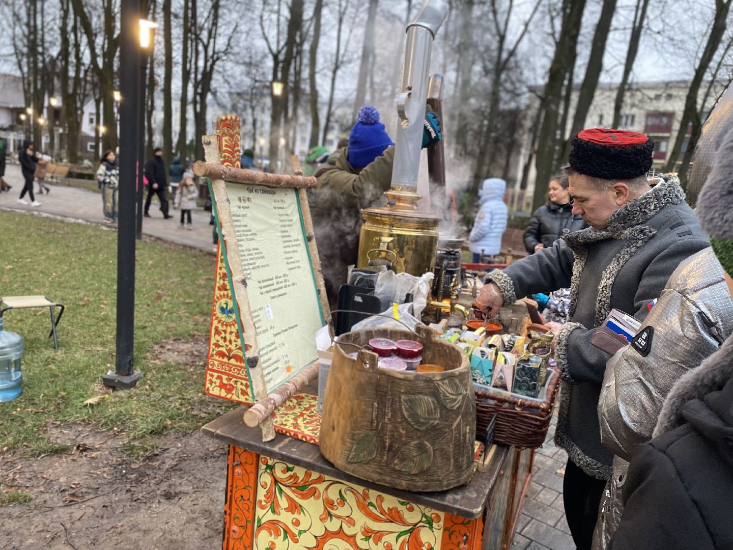 подольск, праздник, самовар, чай с баранками, парк талалихина, вертикалки,