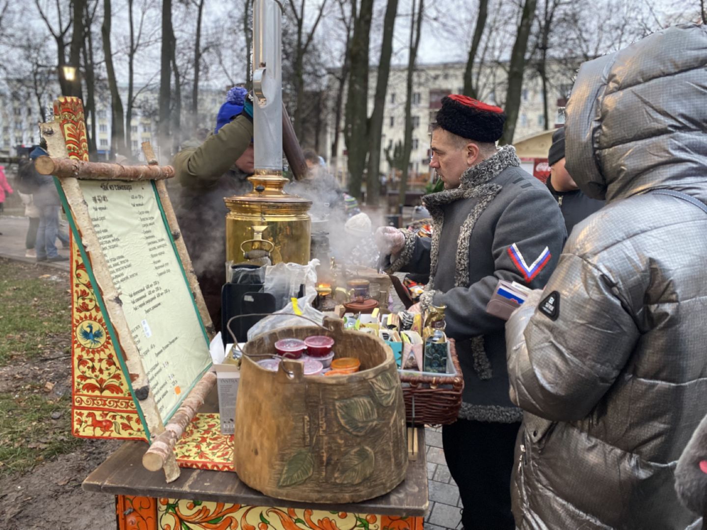 подольск, праздник, самовар, чай с баранками, парк талалихина, вертикалки,