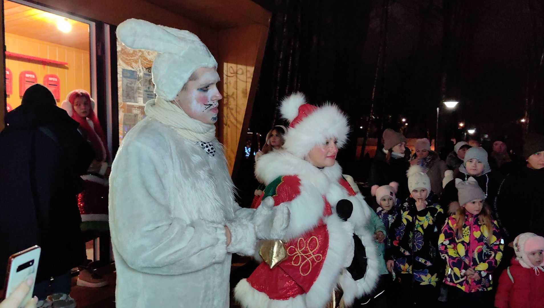 парк, почта деда мороза, мастерская, зимние забавы,