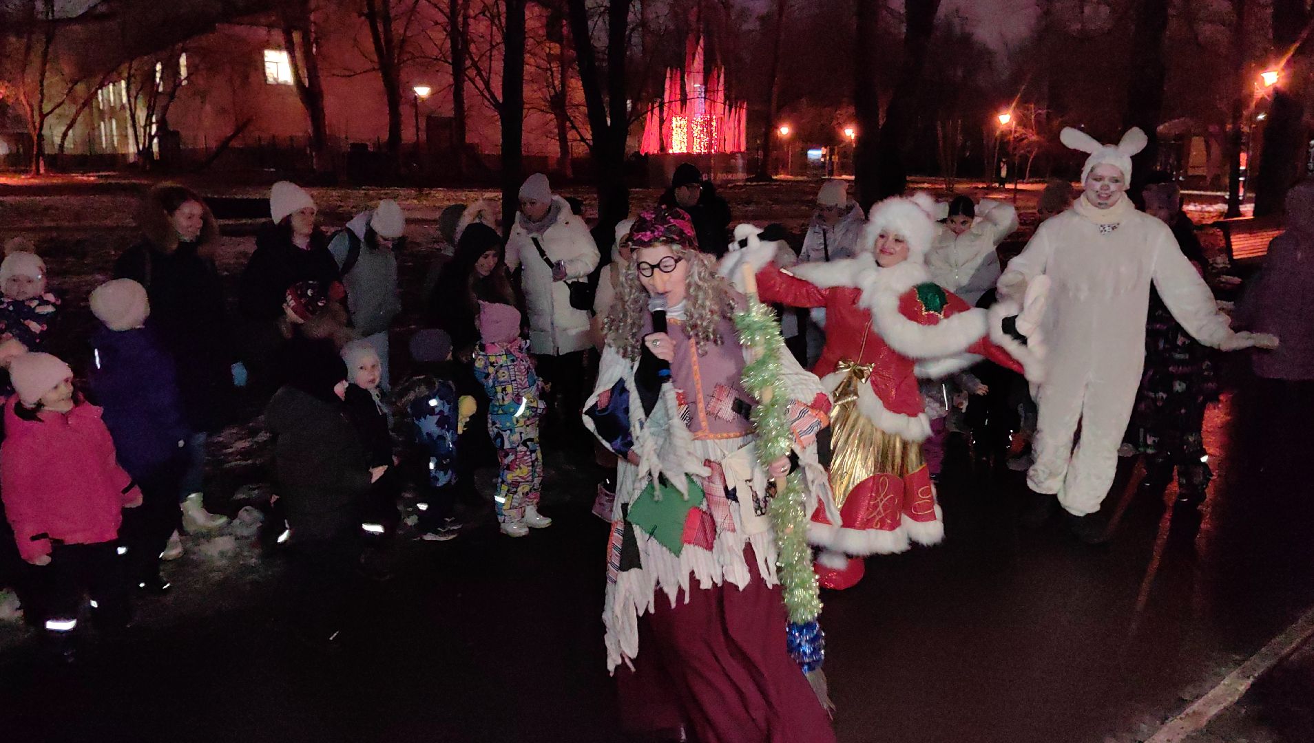 парк, почта деда мороза, мастерская, зимние забавы,