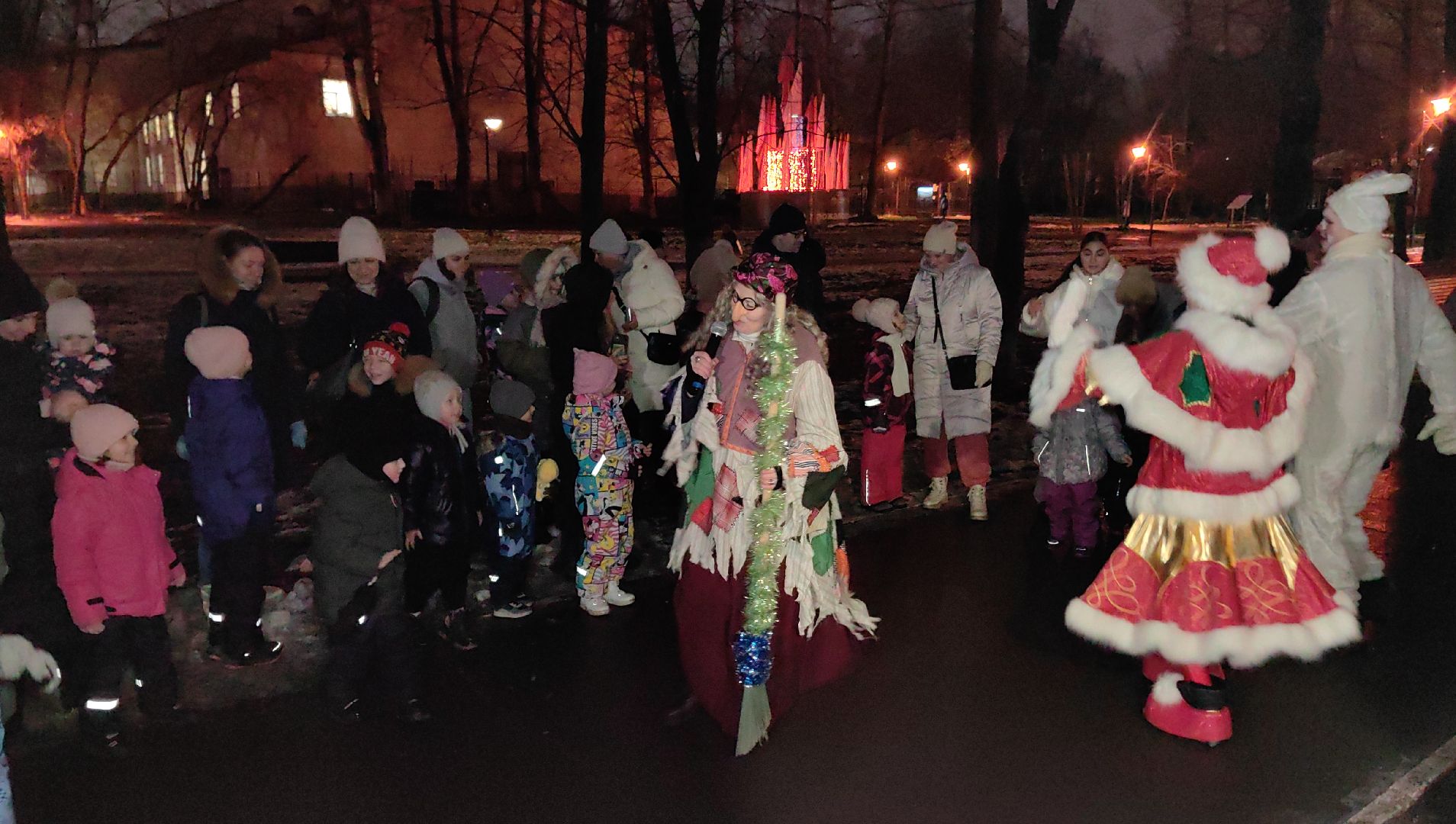 парк, почта деда мороза, мастерская, зимние забавы,