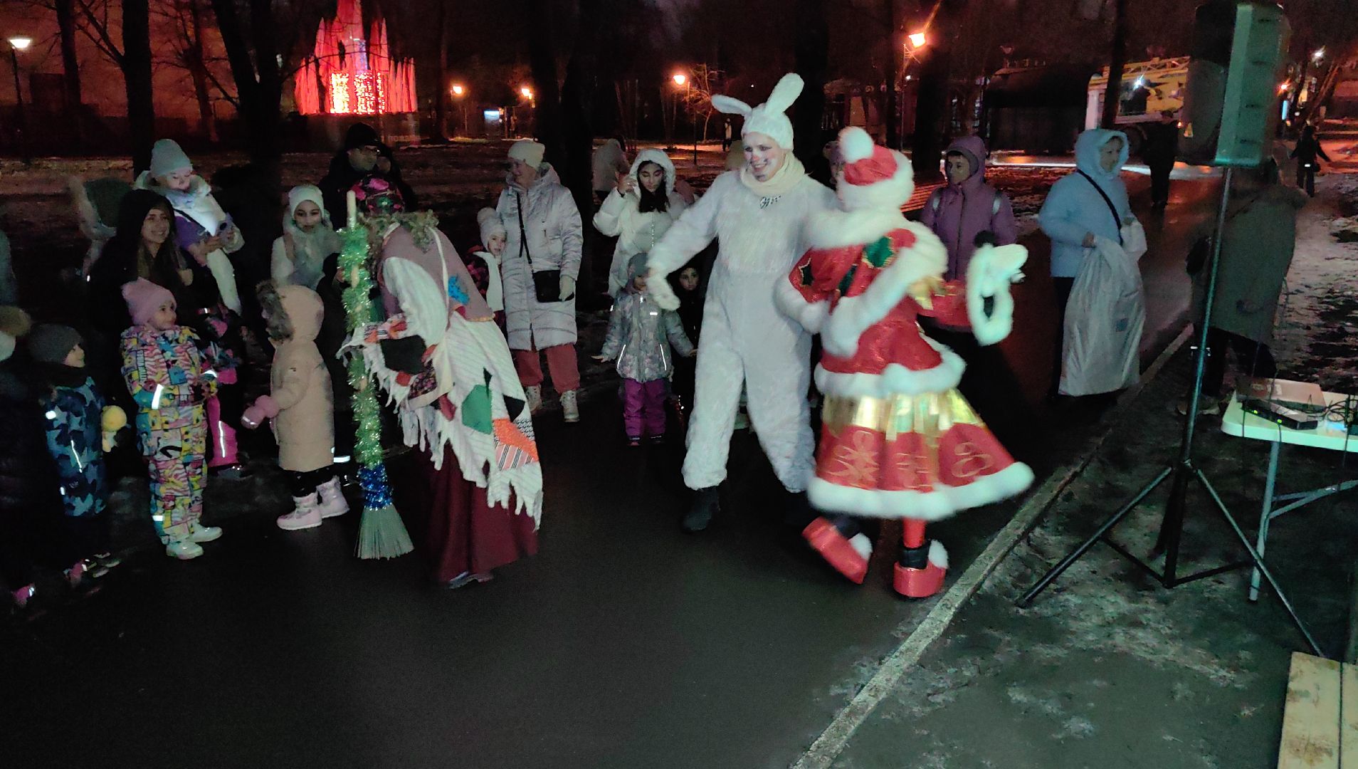 парк, почта деда мороза, мастерская, зимние забавы,