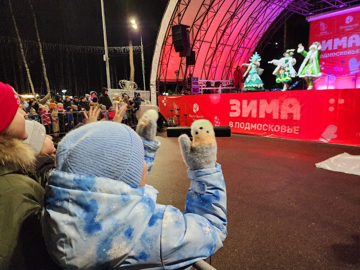 общество, жители, ногинск, парки подмосковья, новогодняя елка, огненное шоу, дети, вертикалки, зима в подмосковье,