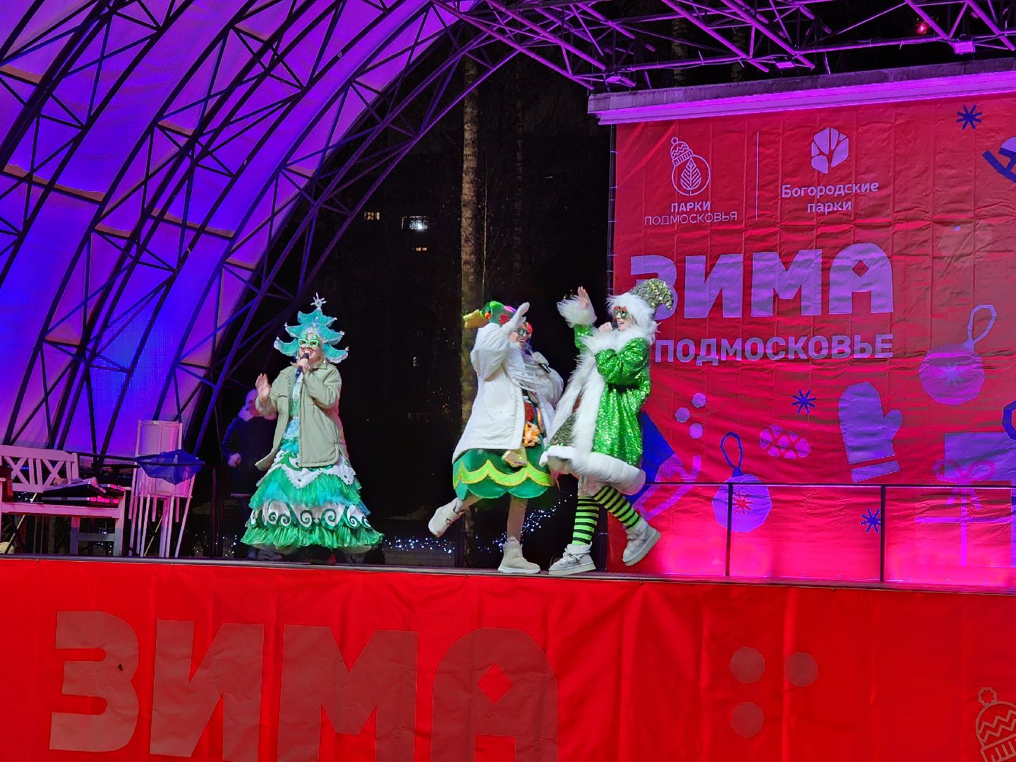 общество, жители, ногинск, парки подмосковья, новогодняя елка, огненное шоу, дети, вертикалки, зима в подмосковье,