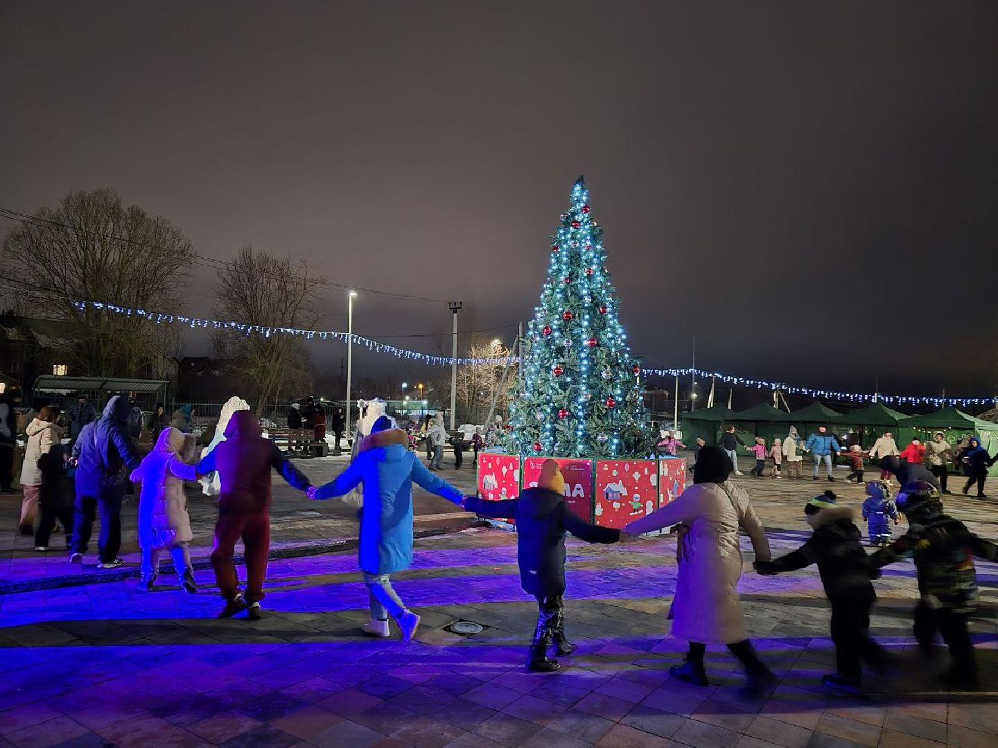 можайск, можайский городской округ, подмосковье, новый год, зимний сезон, парк, городской парк, открытие зимнего сезона, дед мороз, снегурочка, праздник, зима в подмосковье, вертикалки,