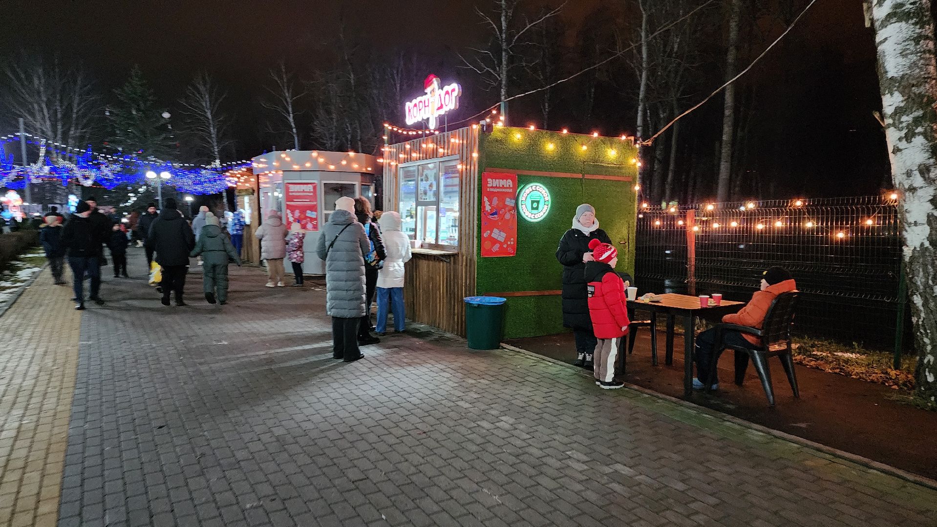 кашира, парк, открытие зимнего сезона, елочная игрушка, вертикалки, зима в подмосковье,