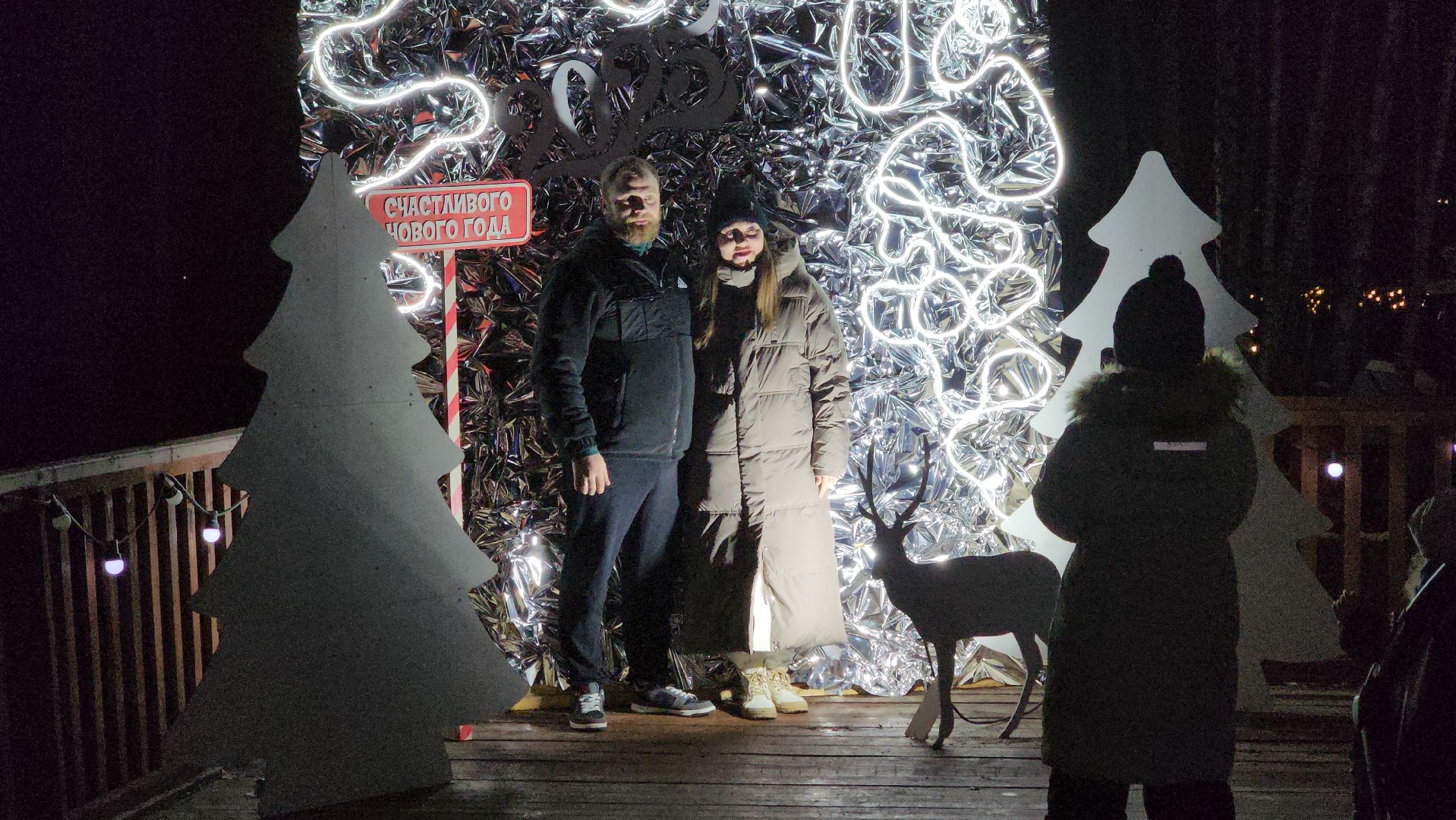 кашира, парк, открытие зимнего сезона, новогодняя елка, вертикалки,зима в подмосковье,