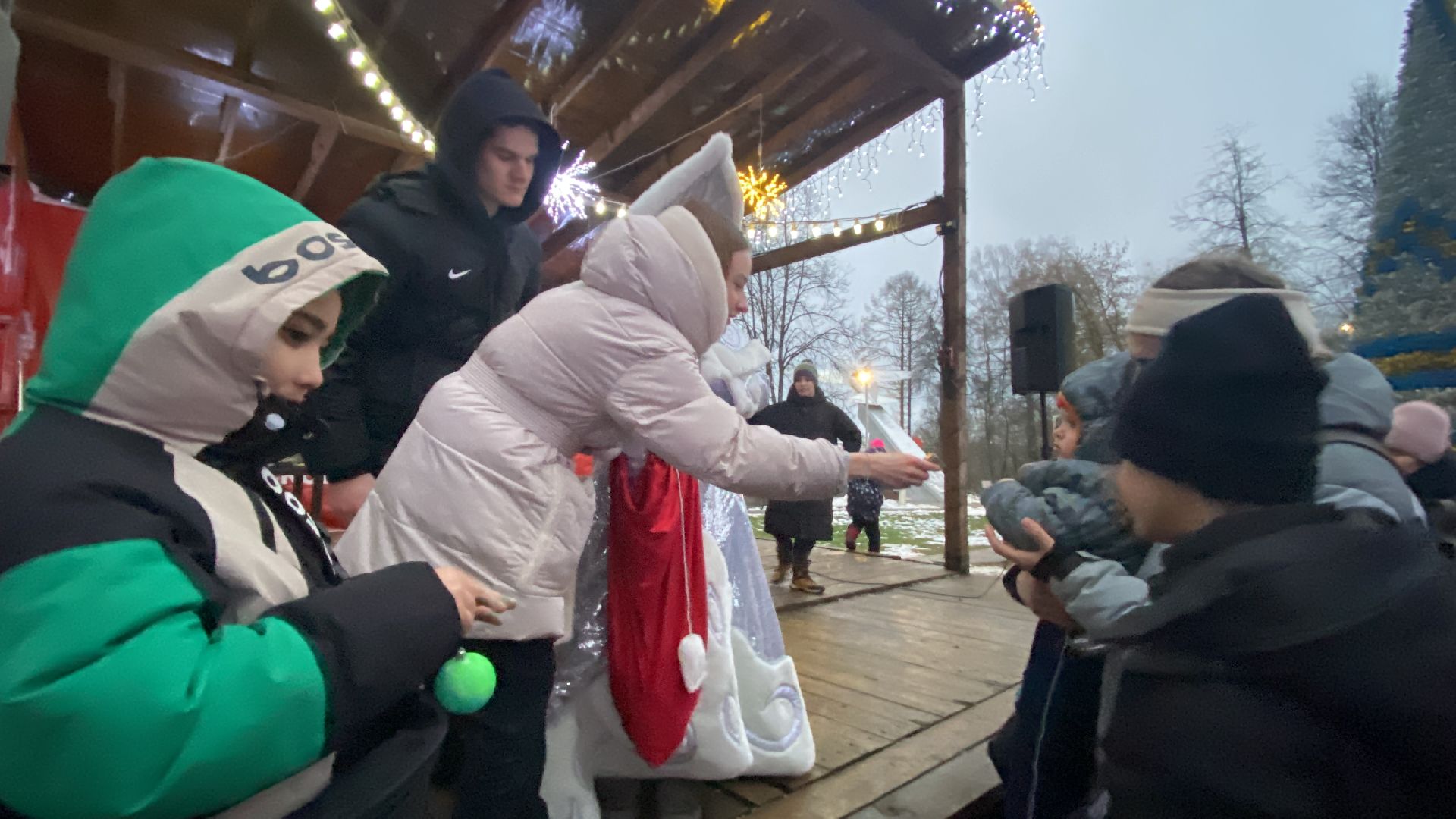 Парк, Зима, Дети, зима в подмосковье, вертикалки,
