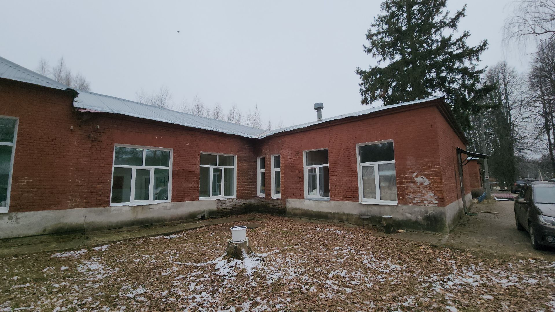 серпухов, поселок пролетарский, замена кровли, стационар, серпуховская больница, медицина, вертикалки,